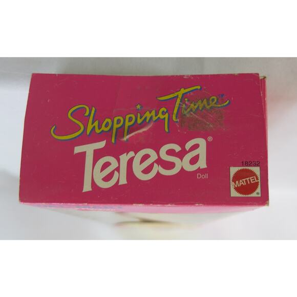 VINTAGE 1997 Walmart Shopping Time Teresa BARBIE New In Box Special Edition - Picture 8 of 9